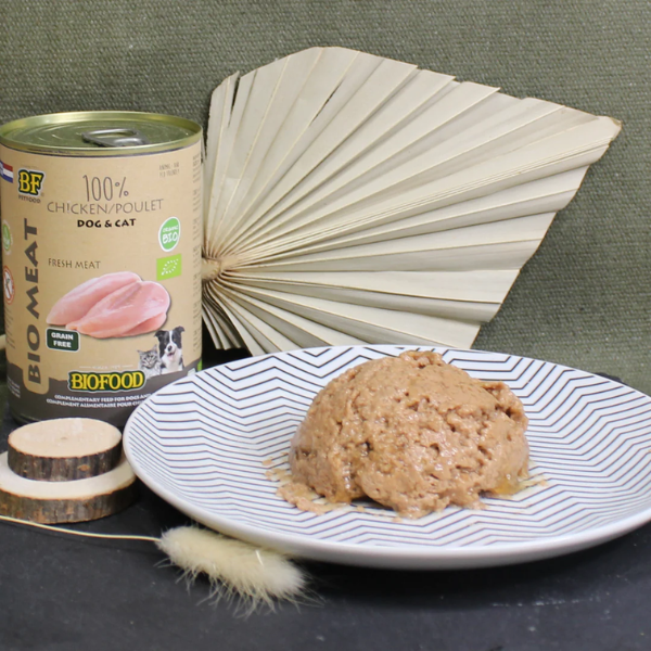 BF Petfood Menu BIO Poulet pour Chat & Chien