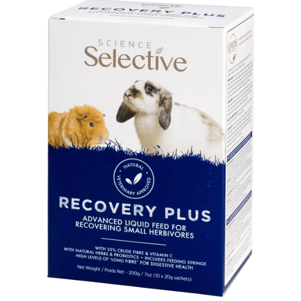 Science Selective Recovery Plus pour Lapin - 10 x 20 g