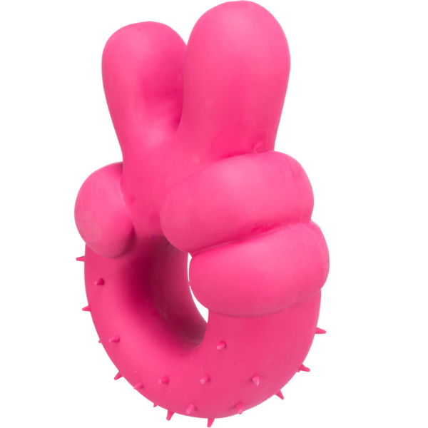 Trixie Jouet Signe De Main de la Paix pour Chien