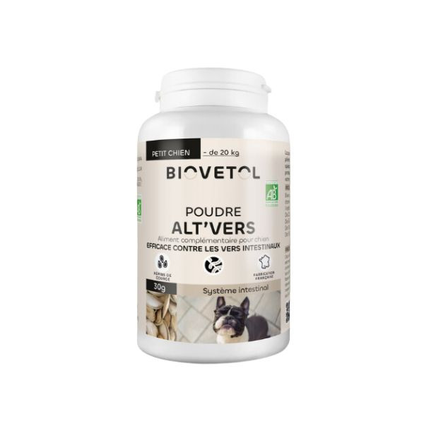 Biovetol Poudre Alt'vers - Petit Chien