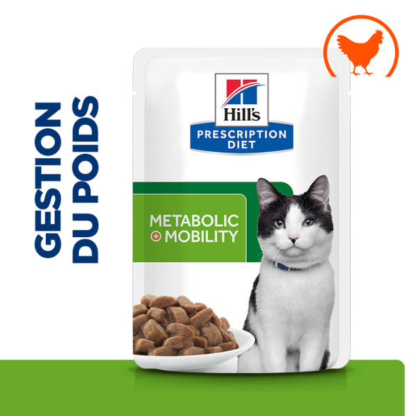 Hill's Prescription Diet Feline j/d Metabolic + Mobility Sachet - 12 x 85 g