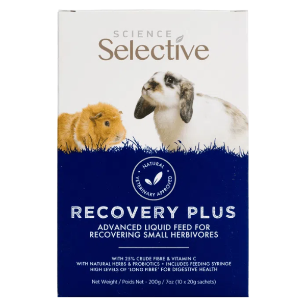 Science Selective Recovery Plus pour Lapin - 10 x 20 g