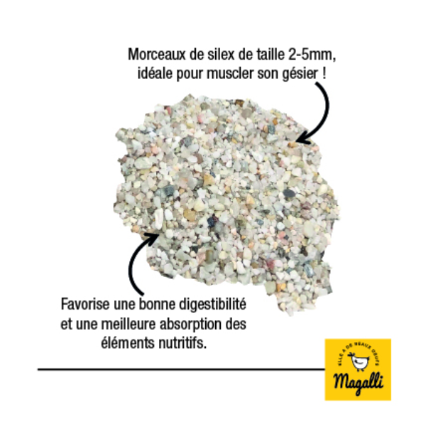 Magalli Grit pour Poules - 5 kg 