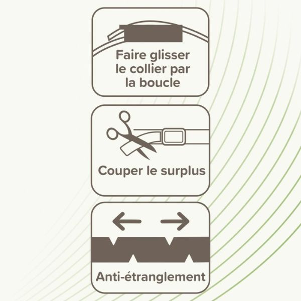 Beaphar "Vetopure" Collier Répulsif Antiparasitaire Chien - Beige