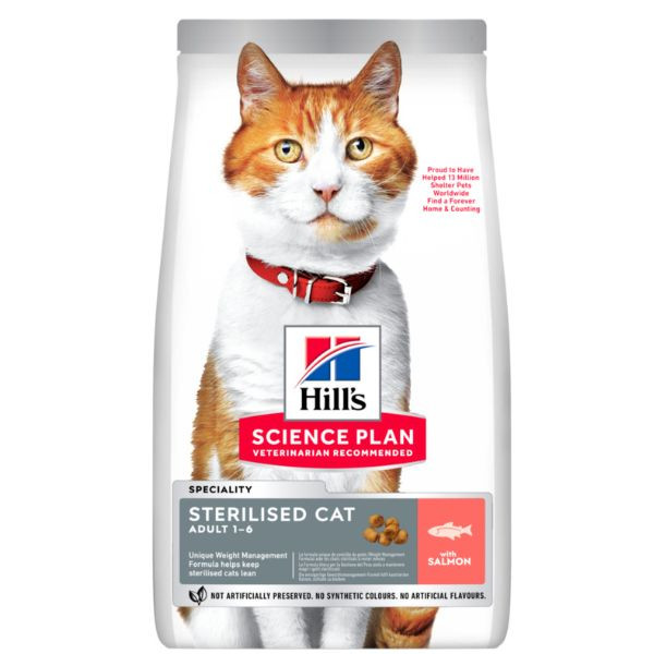 Hill's Science Plan Feline Adult Sterilised Saumon