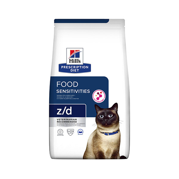 Hill's Prescription Diet Feline z/d Food Sentivities AB+