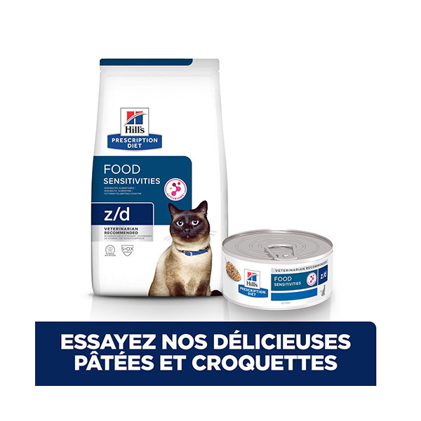 Hill's Prescription Diet Feline z/d Food Sentivities AB+