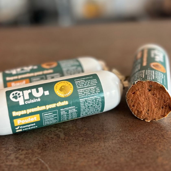 Saucissons pour chat BARF 200 g 