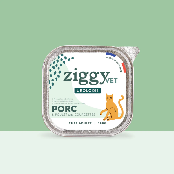Ziggy Pâtée Urinaire Chat - 4 x 100 g