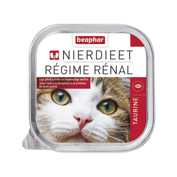Beaphar Régime Rénal Multipack Chat - 6 x 100 g 