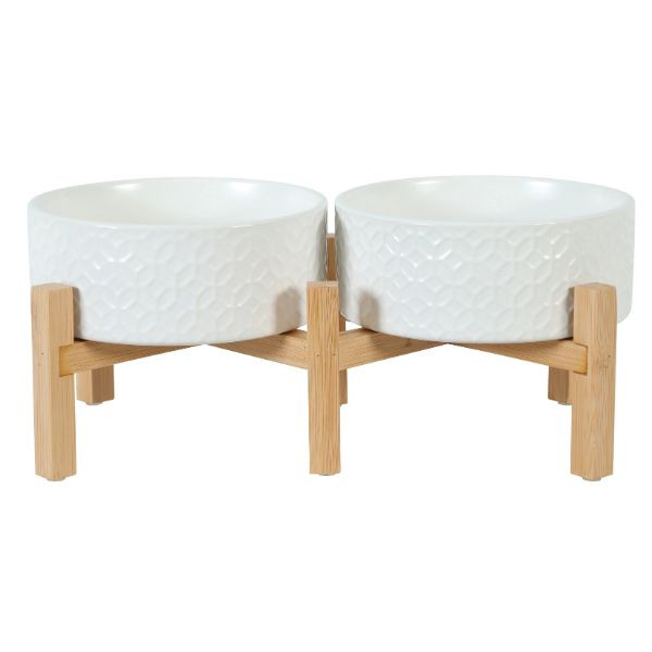 Zolux Écuelles Blanches Duo - 1,4 L