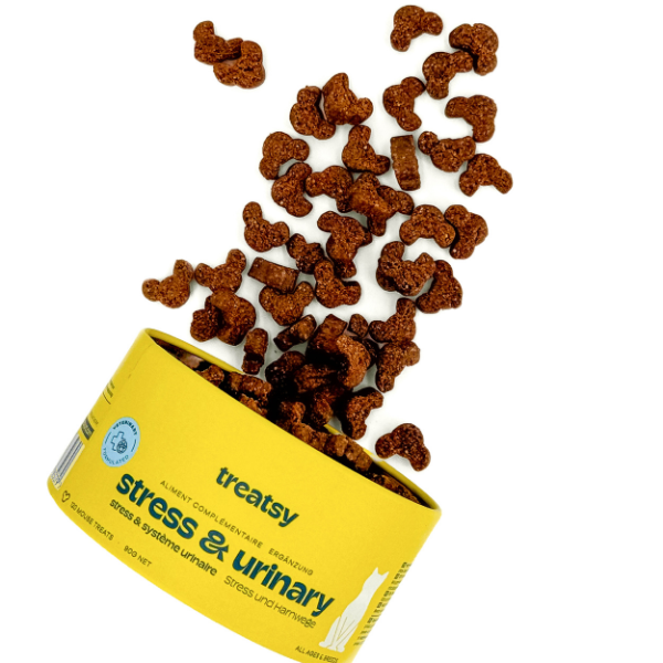 Treatsy Stress & Système Urinaire pour Chat - 90 g