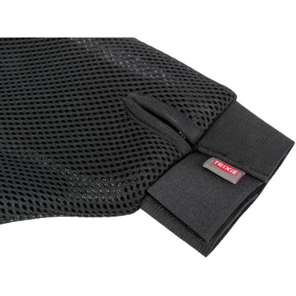 Trixie Gant Soin du Pelage - Gris Foncé / Bleu