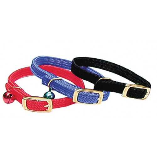 Wouapy Collier Tressé Elastique pour Chat - Rouge