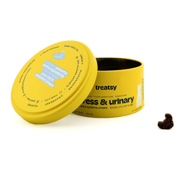 Treatsy Stress & Système Urinaire pour Chat - 90 g