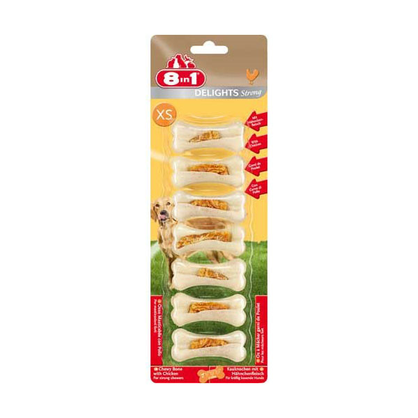 8IN1 Os Delights Strong pour Chien