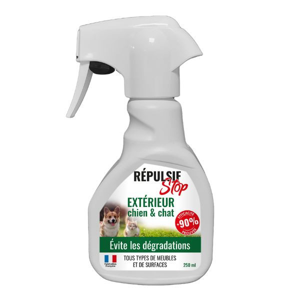 Répulsif Stop Spray Extérieur Chien & Chat - 250 ml