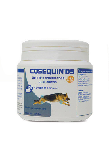 Cosequin HA Chien - Pot 120 Comprimés