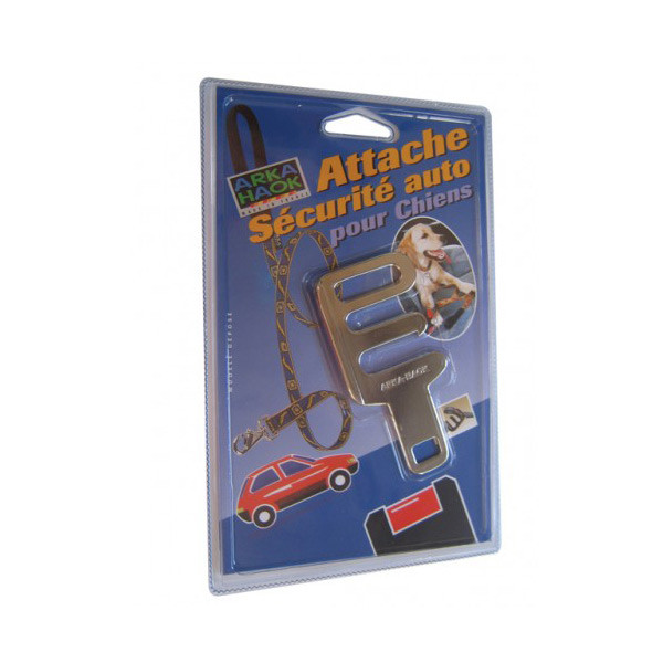 Attache-Laisse Sécurité Auto pour Chien