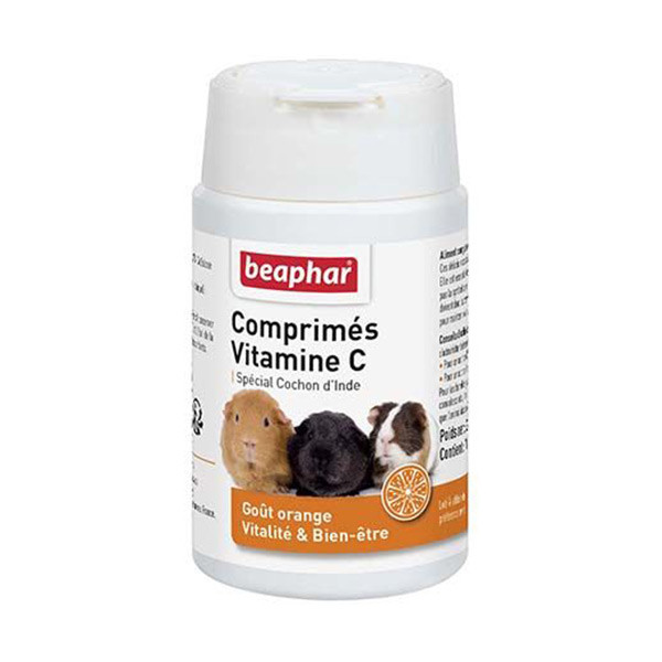 Beaphar Vitamine C pour Cochon d'Inde - 100 cps
