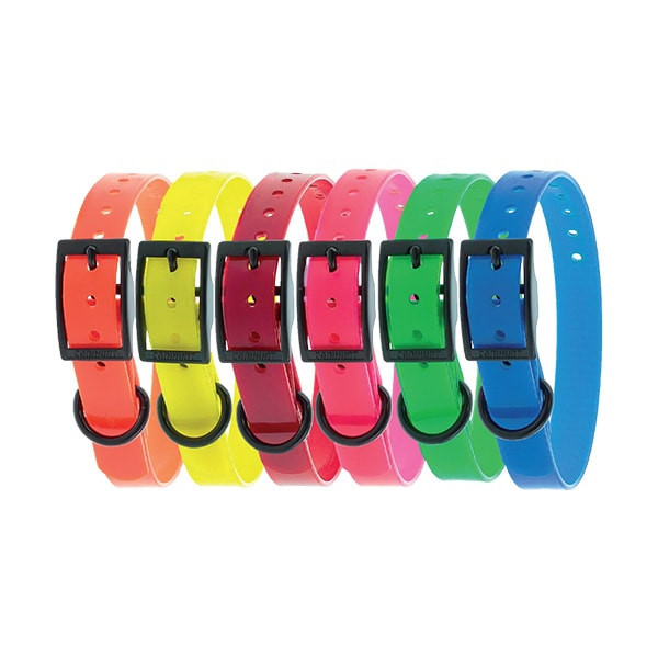 Collier Polyuréthane Boucle Double 1,9 x 45 cm