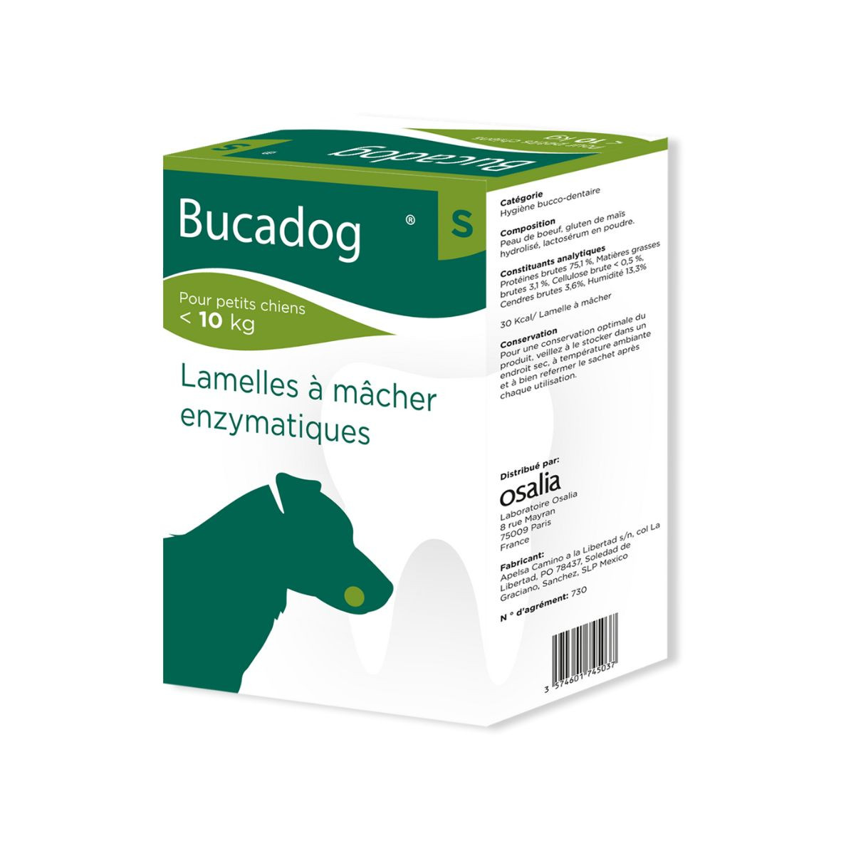 Bucadog Lamelles à Mâcher pour Chien