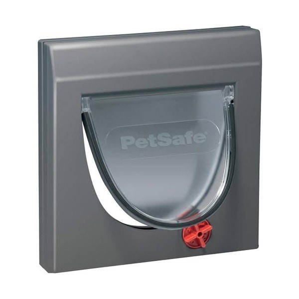 PetSafe 915SGIFD - Chatière Manuelle 4 Positions - Gris