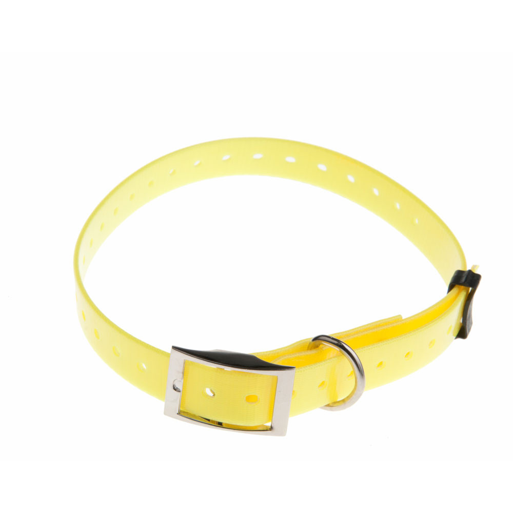 Numaxes - Sangle Polyuréthane Jaune Fluo - 85 cm x 18,5 mm