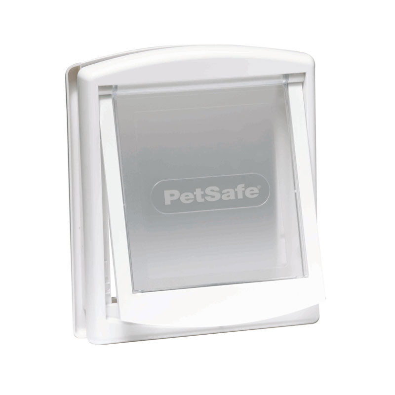 PetSafe - Porte 2 Positions pour Chien - Blanc