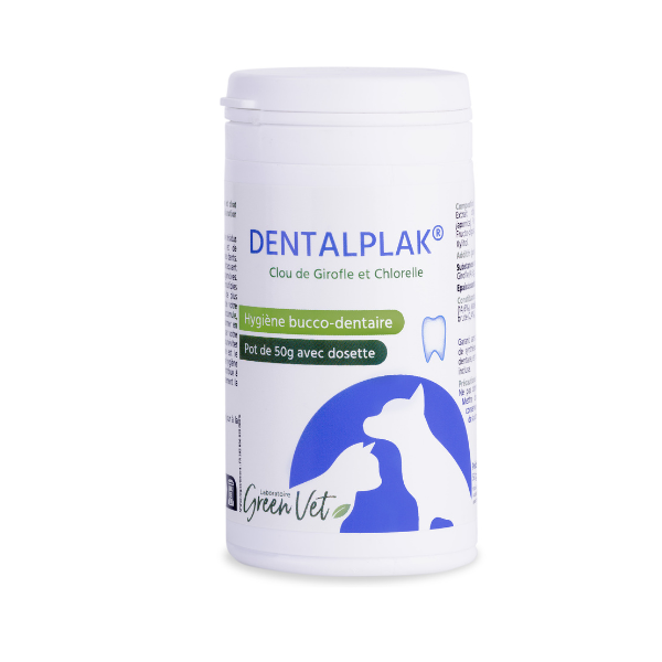 Greenvet Dentalplak Dentifrice Poudre - 50 g