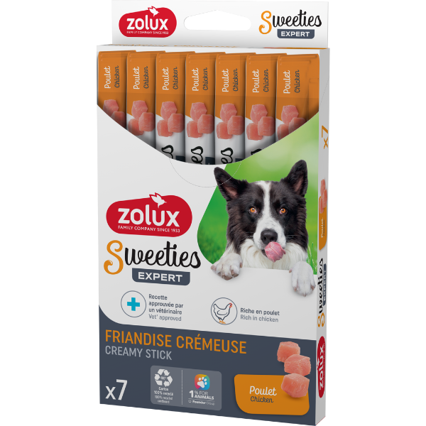 Zolux Stick Sweeties pour Chien - Poulet