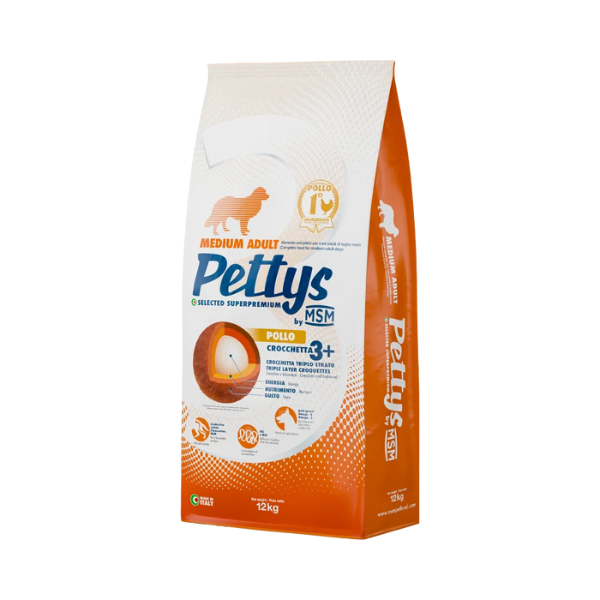 Pettys Medium Adulte Pollo Poulet