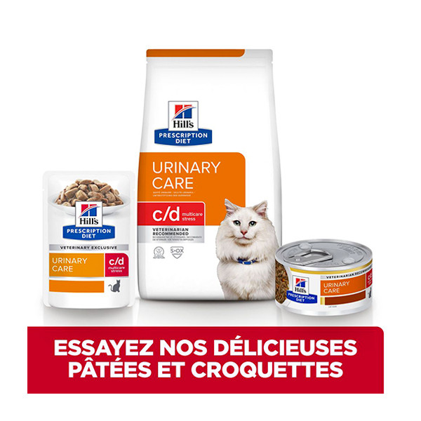 Hill's Prescription Diet Feline c/d Urinary Stress Multicare Poisson