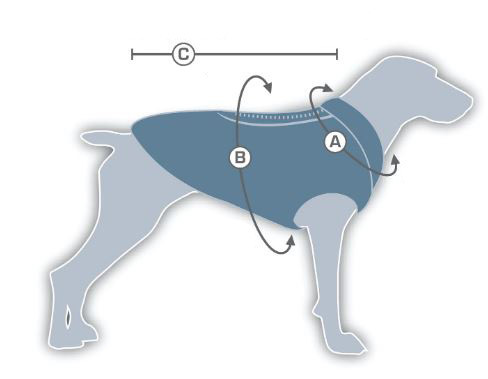 Kurgo Gilet de Confort Bleu/Orange - XL