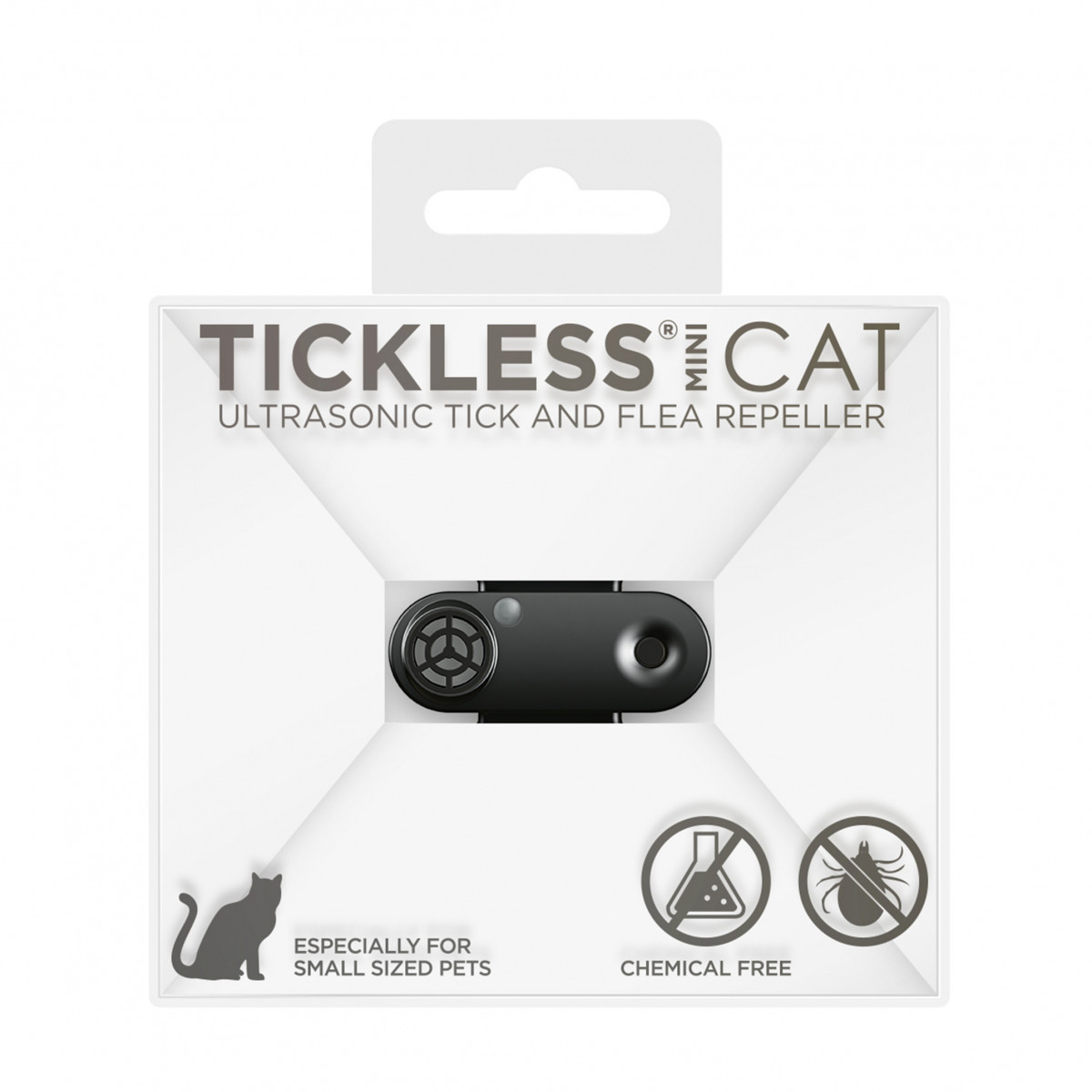 Tickless Mini Cat Rechargeable - Noir