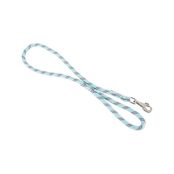 Laisse Nylon Corde Turquoise - 13mm/3m