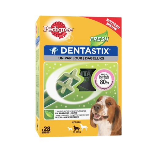 Dentastix Fresh Chien Moyen - Boîte de 28