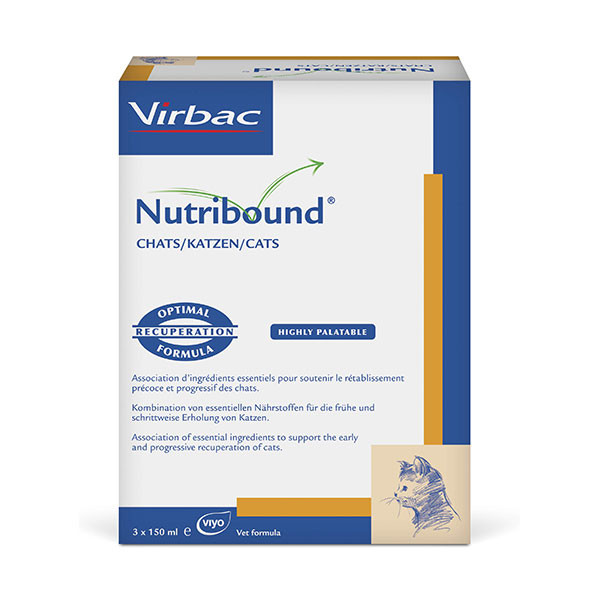 Nutribound pour Chat - 3 x 150 ml