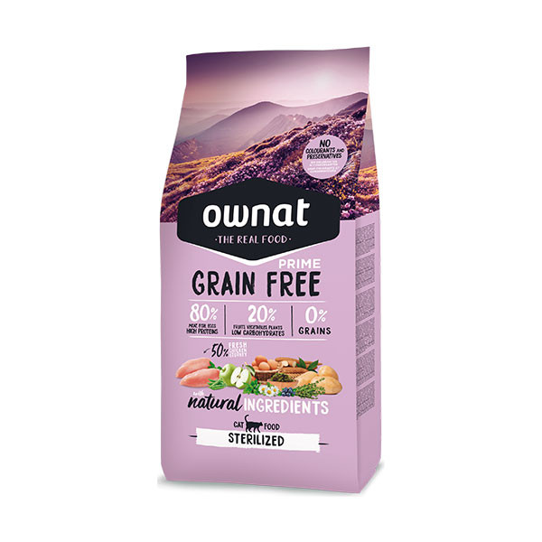 Ownat Prime Cat Sterilized Sans Céréales