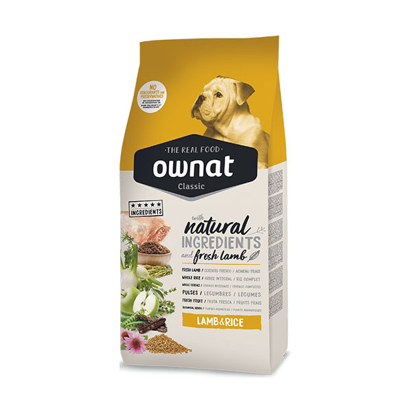Ownat Classic Adulte Agneau et Riz