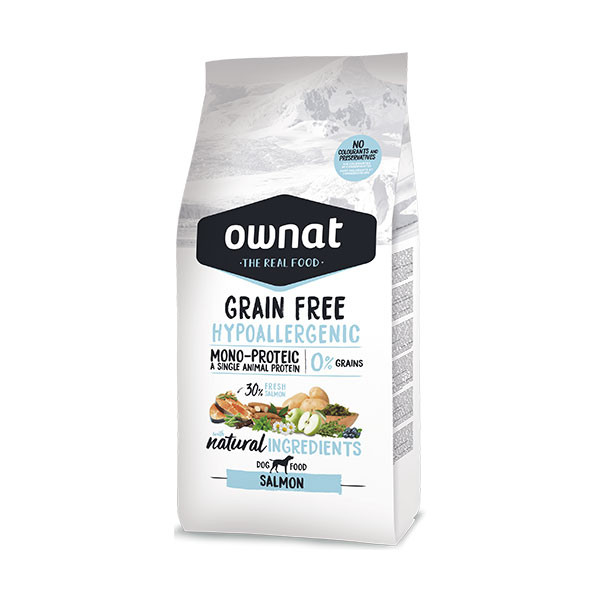 Ownat Hypoallergénique Adulte Saumon Sans Céréales