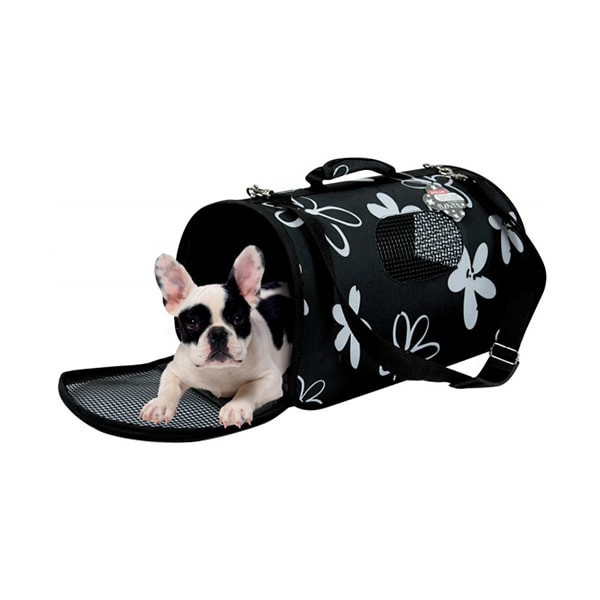 Zolux Panier de Transport Flower Noir - Medium