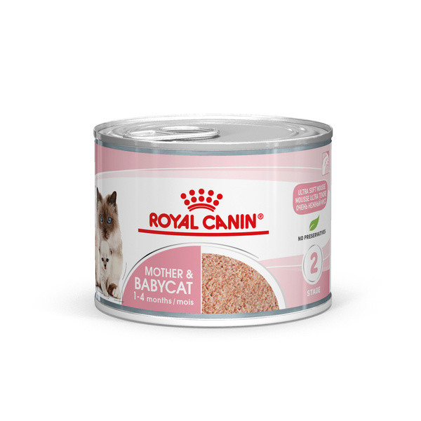 Royal Canin Health Nutrition Cat Mother & BabyCat Mousse - 12 x 195 g