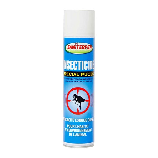Saniterpen Aérosol Insecticide Spécial Puces - 400 ml