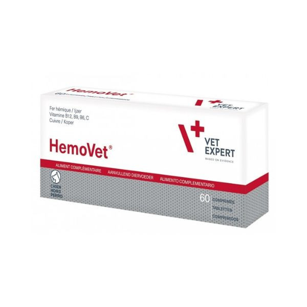 VetExpert HemoVet pour Chien - 60 cps