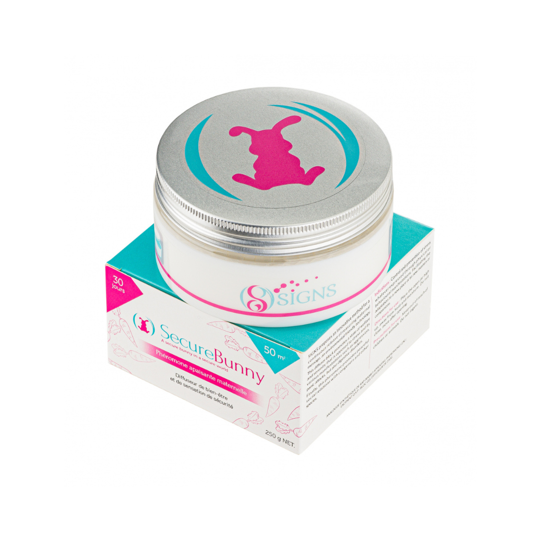 Secure Bunny Phéromone maternelle apaisante pour lapins