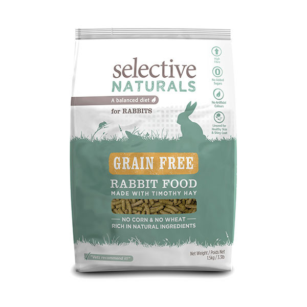 Science Selective Grain Free pour Lapin - 1,5 kg