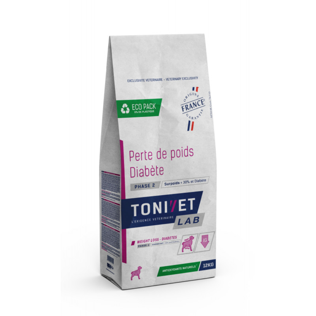 Tonivet Perte de Poids Phase 2- Diabète 