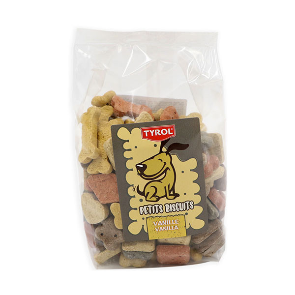 Tyrol Petits Biscuits Vanille pour Chien - 500 g