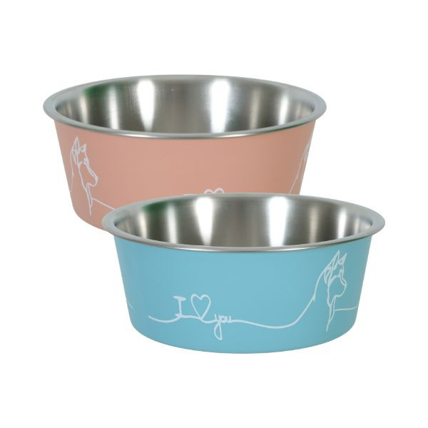 Zolux Écuelle Love Antidérapante pour Chien 1200 ml 